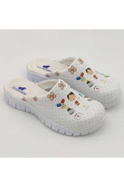 Terlik barevná a zdravotni COMFORTFLEX obuv – pantofle lékař-sestřička Příjemná Comfortflex obuv damske pantofle 7