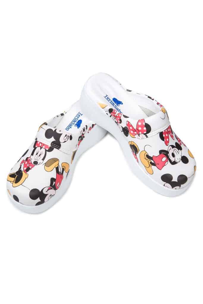 Terlik barevné a zdravotni COMFY X obuv – pantofle Mickey a Minnie mouse Do kanceláře barevne pracovni pantofle