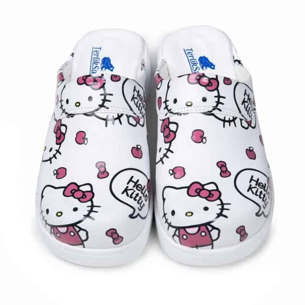 Terlik bunte und gesunde COMFY X Schuhe – Hausschuhe Darling Hello Kitty Hausschuhe von Beruf Arbeitsschuhe