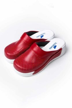 Terlik barevné zdravotni červené COMFY X pantofle – obuv červena Originálni Comfy X pantofle barevne pantofle 8