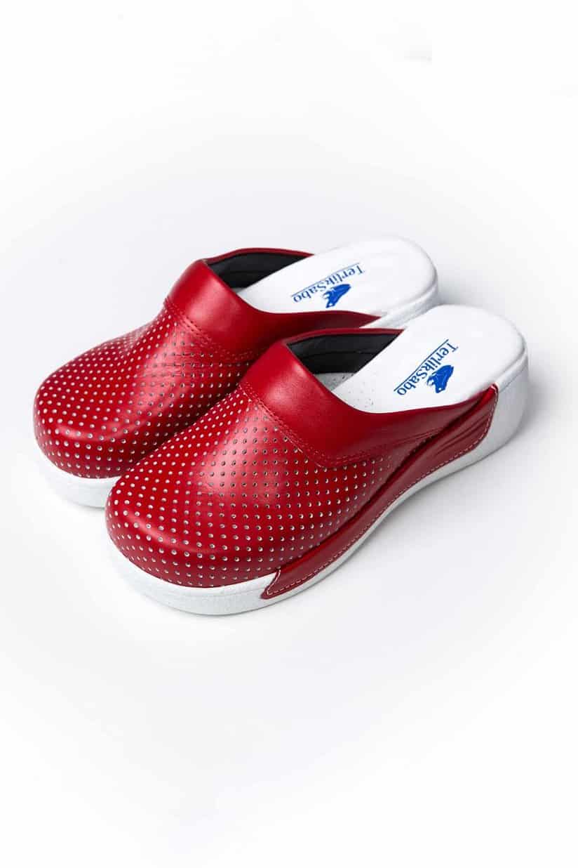 Terlik barevné zdravotni červené COMFY X pantofle – obuv červena Originálni Comfy X pantofle barevne pantofle 5