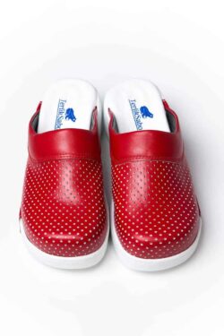 Terlik barevné zdravotni červené COMFY X pantofle – obuv červena Originálni Comfy X pantofle barevne pantofle 9