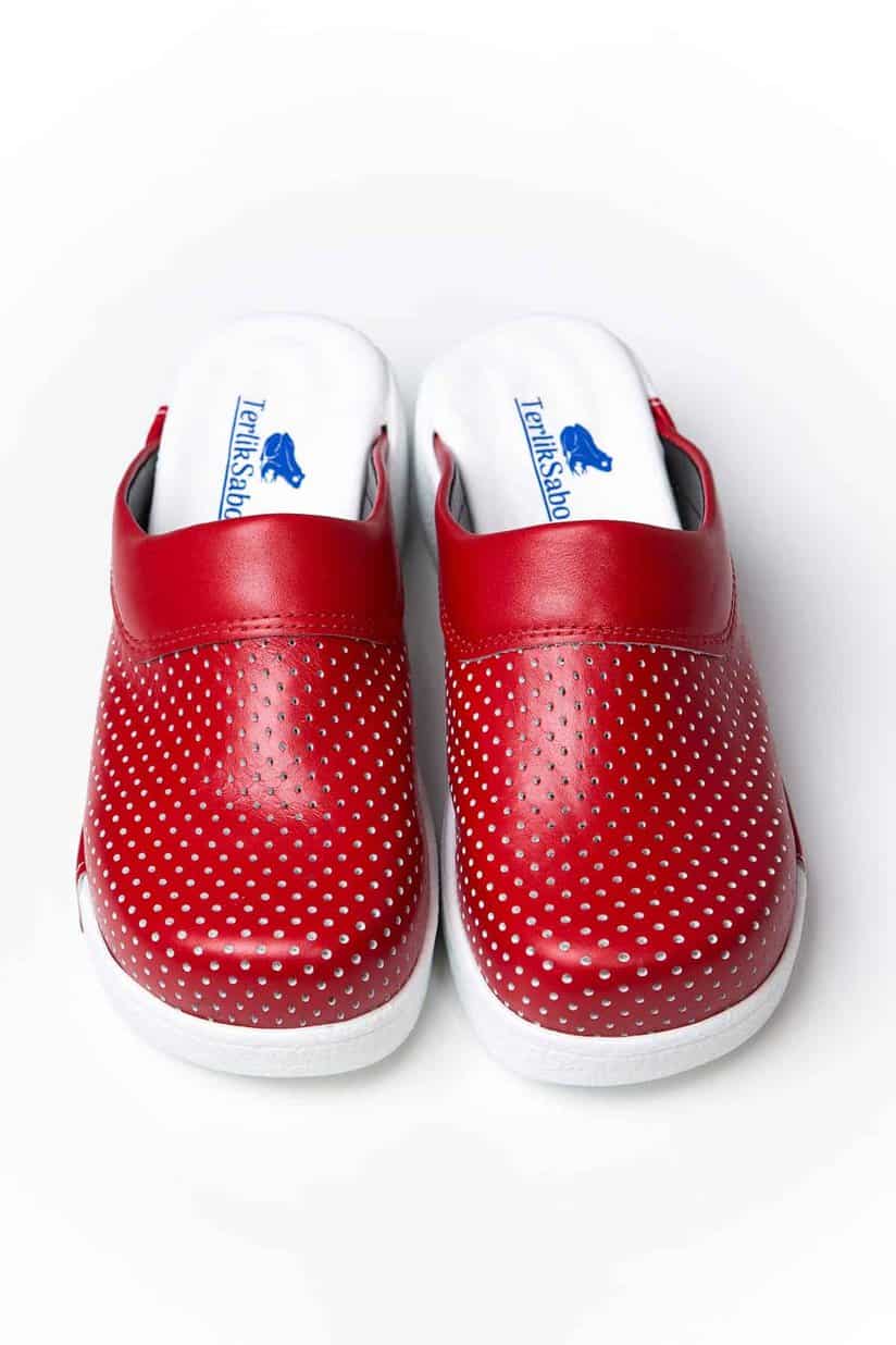 Terlik barevné zdravotni červené COMFY X pantofle – obuv červena Originálni Comfy X pantofle barevne pantofle 6